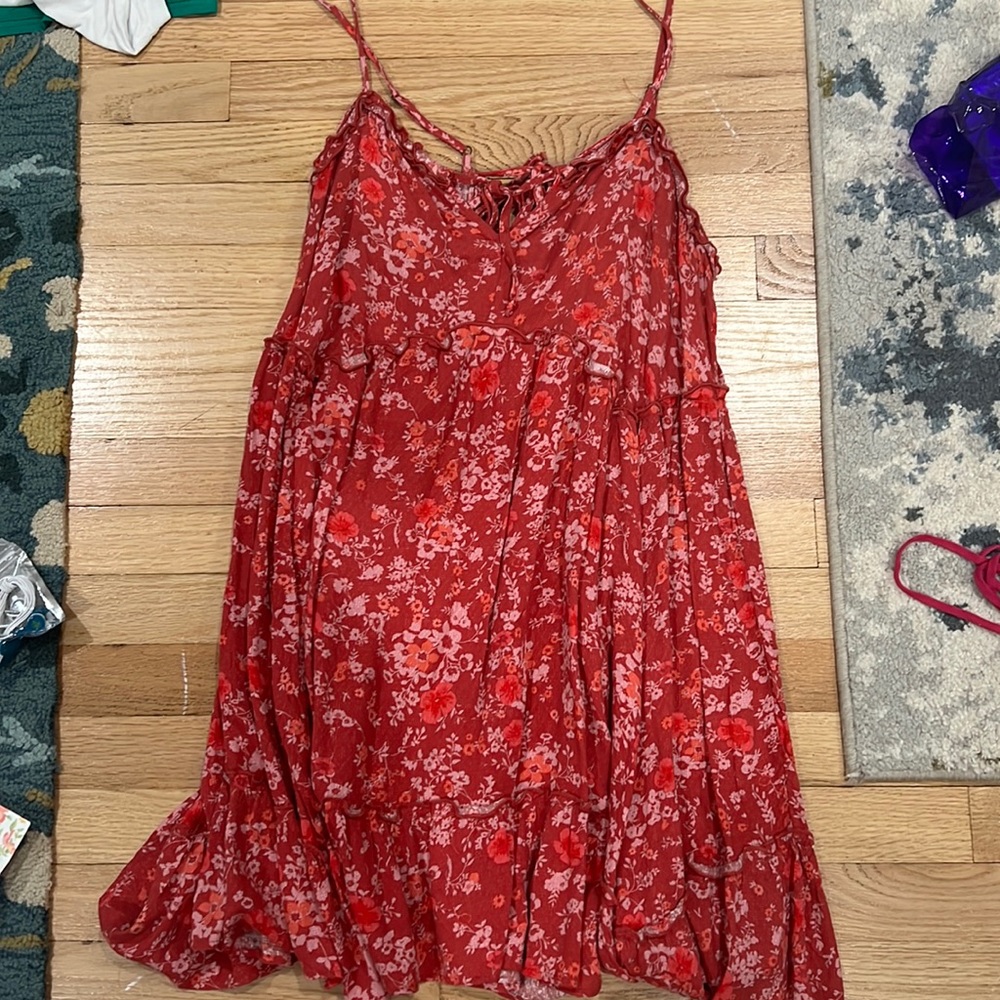Pink Floral Dress